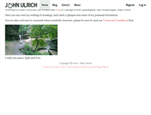 Tablet Screenshot of johnulrich.net